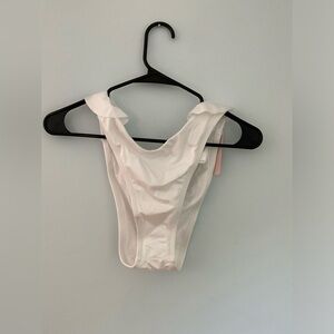 NWT Victoria’s Secret high waisted ruffle size Large